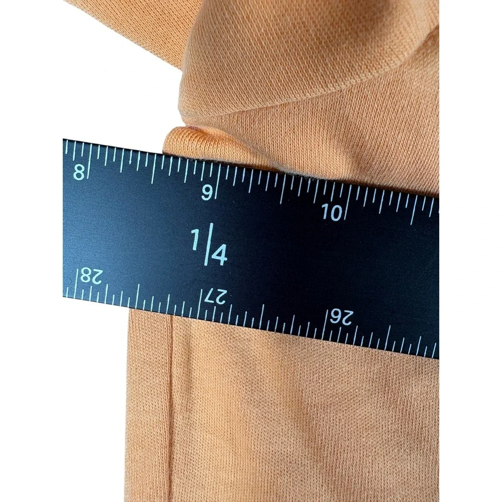 Polo Ralph Lauren Polo Shirt Men's 2XL Peach Orange Short Sleeve High Low Slit